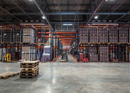 November 9, 2022, Rungis, Ile-de-France (region, France: The METRO logistics platform inaugurated by the Managing Director of METRO France Pascal PELTIER, the President of Rungis International Market ...
