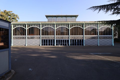 The Pavillon Baltard, performance hall, exterior view, Nogent-sur-Marne, Val-de-Marne department, France