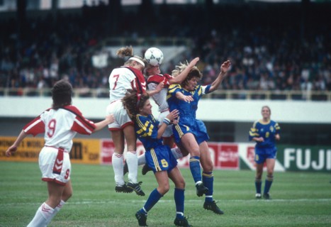 1991 China Women's World Cup. Team Denmark.