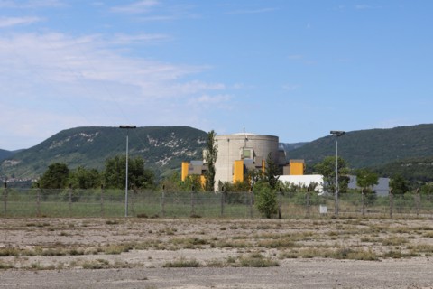 Superphénix, Creys-Malville fast-neutron breeder reactor, experimental nuclear power plant, town of Creys-Mépieu, Isère department, France.