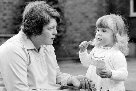 Louise Brown test tube baby May 1980 And her mother Lesley Brown at home in Bristol Louise was the first test tube baby and made history when she was born in 1978