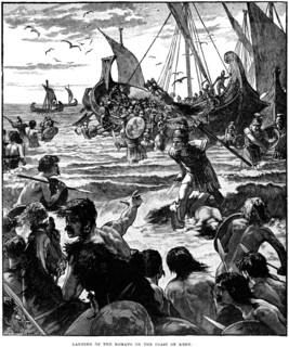 landing of the normans on the coast of kent The Norman conquest of England began in 1066 AD with the invasion of the Kingdom of