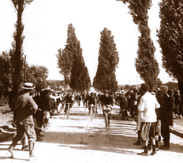 Victoire de Charles Laeser lors de la 4e étape du Tour 1903 à Bordeaux