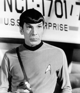Leonard Nimoy as Mr. Spock from Star Trek became an iconic science fiction character. Known for his Vulcan heritage and logical demeanor, Spock is a key figure in the franchise's success.