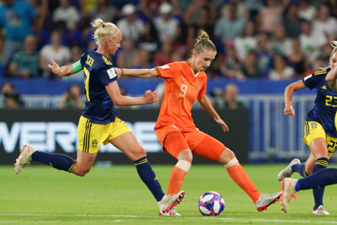 3 july 2019 Lyon, France FIFA Women's World Cup France 2019   Vivianne Miedema of The Netherlands