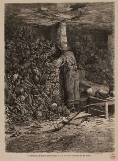 The ossuary. [Paris Catacombs]