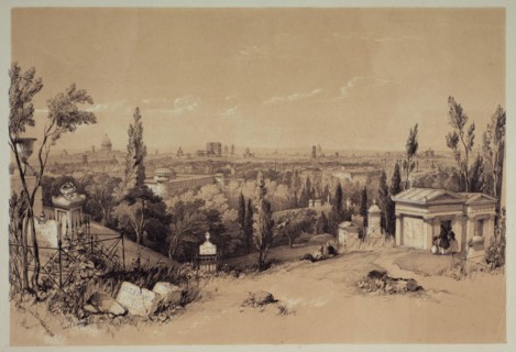 William Wyld (1806-1889) "Paris Vu William Wyld (1806-1889) "Paris vu du Père Lachaise". Gravure. Paris, musée Carnavalet.