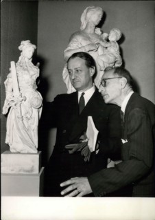 Mar. 31, 2012 - M. Andre Malraux Visits a Paris Art Exhibition. M. Andre Malraux, French Minister of State, in charge with cultural affairs, visited a great exhibition on ''The Medieval Art in Champag...