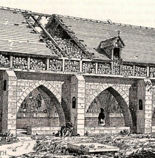 Charnier at Saints Innocents Cemetery.