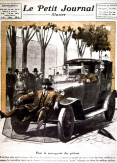 Automobile for the preservation of pedestrians, 1924