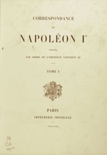 Correspondance de Napoléon 1er