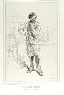 Gavarni, Un garçon épicier