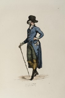 Petit-maître au Palais-Royal