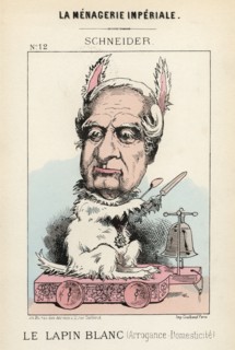 Schneider. Caricature