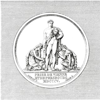 Médaille de la campagne de 1805 : Prise de Vienne et de Presbourg