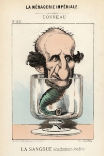 Henri Conneau. Caricature