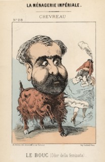 Chevreau. Caricature