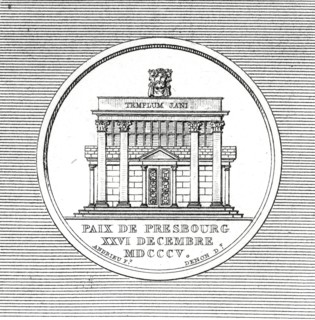 Médaille de la campagne de 1805 : Paix de Presbourg