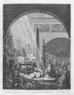 Vivant-Denon, entouré d'objets d'art