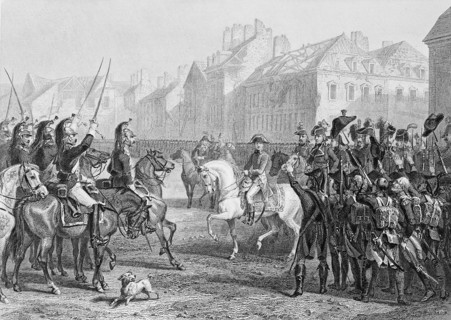Revue à Lyon de l'armée d'Egypte