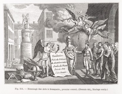Hommage des Arts à Bonaparte, premier consul