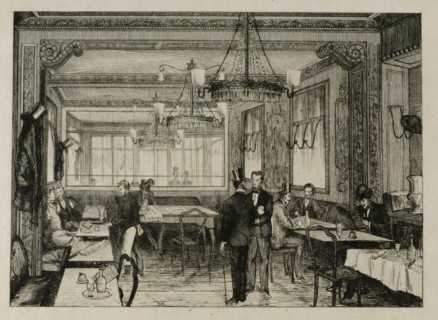 Café Procope, intérieur