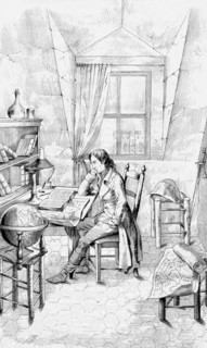 Bonaparte dans son cabinet de travail