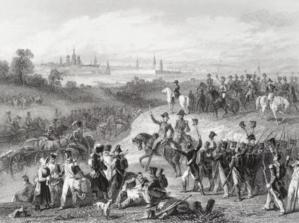 L'armée française devant Moscou