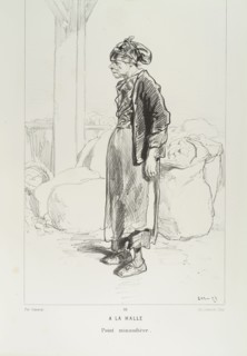 Gavarni, A la halle