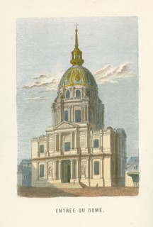 Façade de l'église des Invalides
