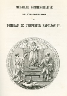 Médaille commémorative de l'inauguration du tombeau de Napoléon 1er aux Invalides