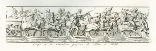 Colonne Vendôme : Le 25 septembre, le 5e corps et la cavalerie passent le Rhin à Kehl