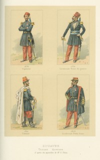 Uniformes de zouaves