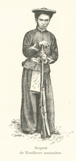 Sergent de Tirailleurs annamites