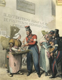 Opitz, Les Cosaques à Paris en 1814