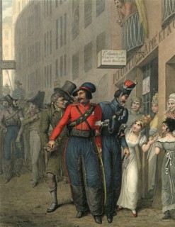 Opitz, Les Cosaques à Paris en 1814