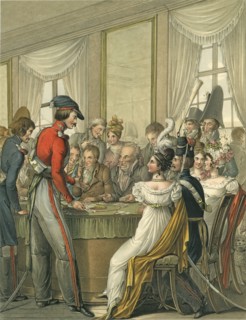 Opitz, Les Cosaques à Paris en 1814
