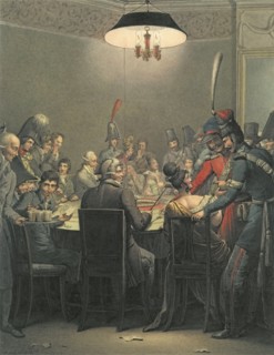 Opitz, Les Cosaques à Paris en 1814
