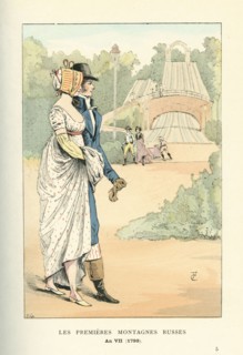 Les premières montagnes russes, An VII (1799)