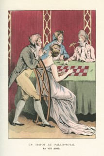 Un tripot au Palais-Royal, An VIII (1800)