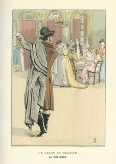 Un salon de Frascati, An VIII (1800)