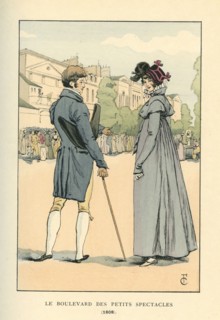 Le boulevard des petits spectacles, 1808