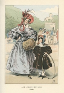 Un coin du boulevard des Italiens, 1833