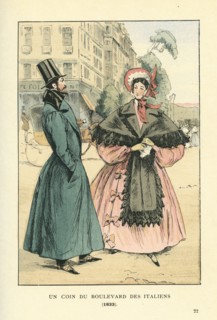 Un coin du boulevard des Italiens, 1833