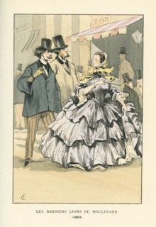 Les derniers lions du boulevard, 1853