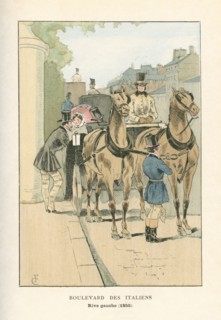 Boulevard des Italiens, rive gauche, 1855