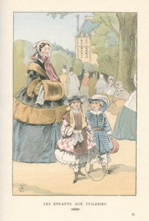 Les enfants aux Tuileries, 1859