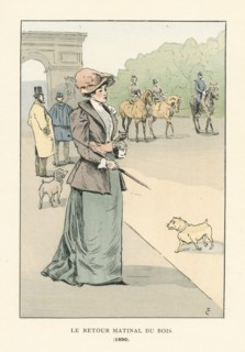 Le retour matinal du bois, 1890