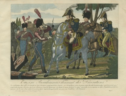 Remise de décorations par Eugène de Beauharnais après la bataille de Maloyaroslavets