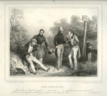 Bellangé, "Les Excuses"